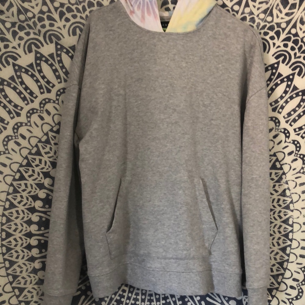 Gray hoodie
